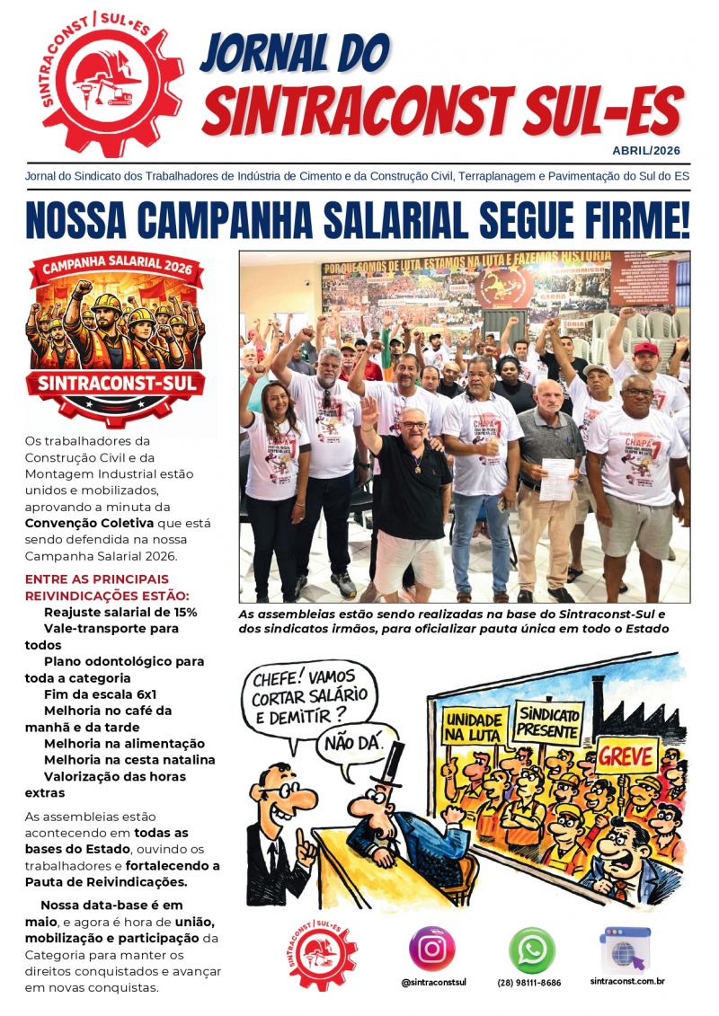 CAMPANHA SALARIAL 2026