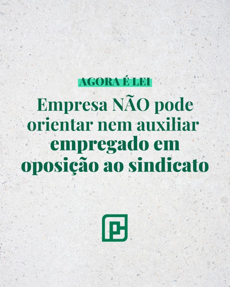 AGORA É LEI