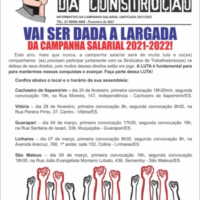 CAMPANHA SALARIAL 2021/2022