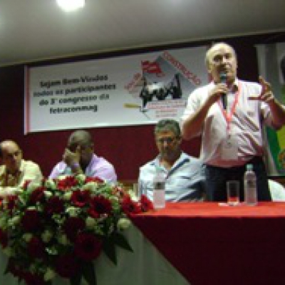 O SINTRACONST - SUL FOI REPRESENTADO NO 3º CONGRESSO DA FET...