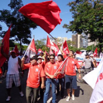 Participação do SINTRACONSTSUL nas Comemorações de 1° d...